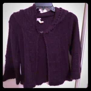Purple sweater tunic, never worn.
